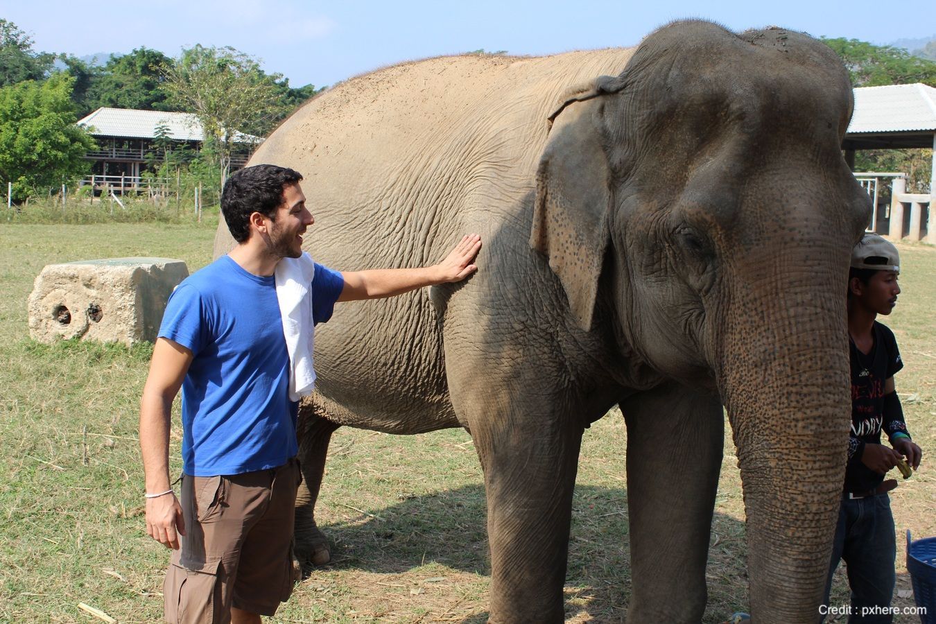 Inpatient treatment at The Dawn Rehab Thailand includes an excursion to an elephant jungle sanctuary