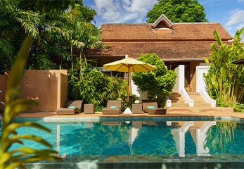 Swimming Pool at The Dawn Gambling Addiction Rehab Thailand