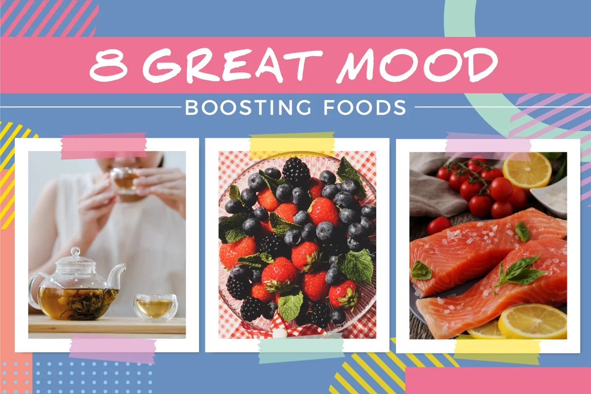 Learn about 8 Great Mood-Boosting Foods